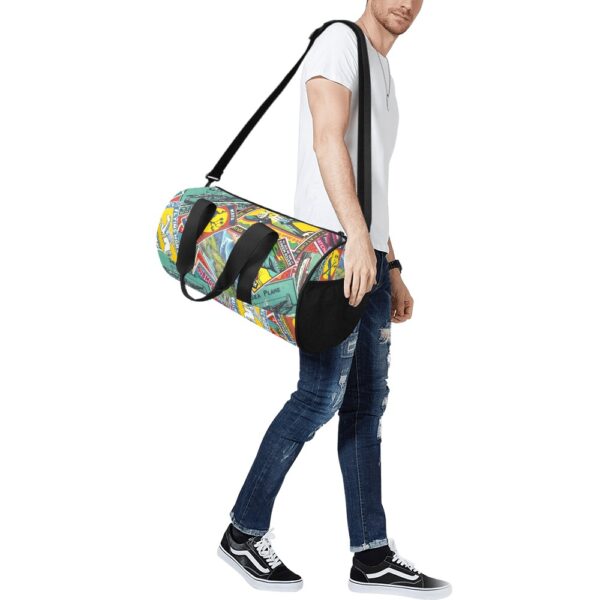 Indian Matchbox Art- Travel Duffel