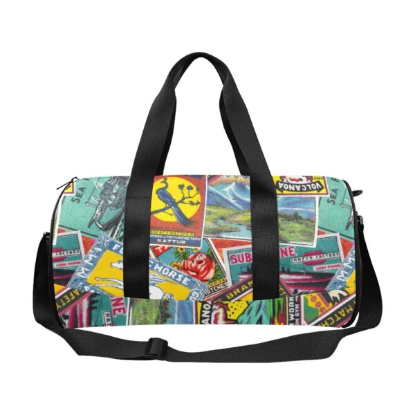 Indian Matchbox Art- Travel Duffel - Image 2