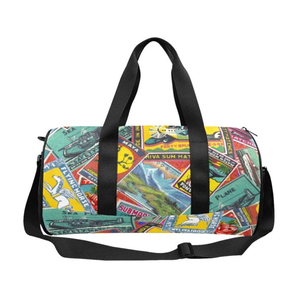 Indian Matchbox Art- Travel Duffel - Image 3