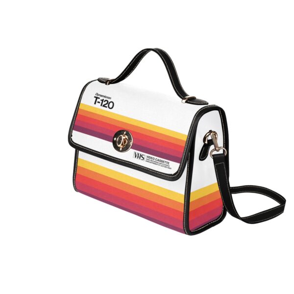 VHS T-120 Dynamicron Canvas Purse - Image 4