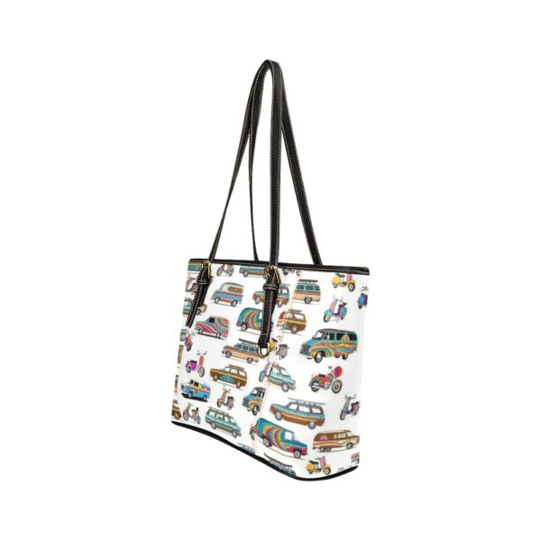 Swanky Transpo Leather Tote Bag - Image 3