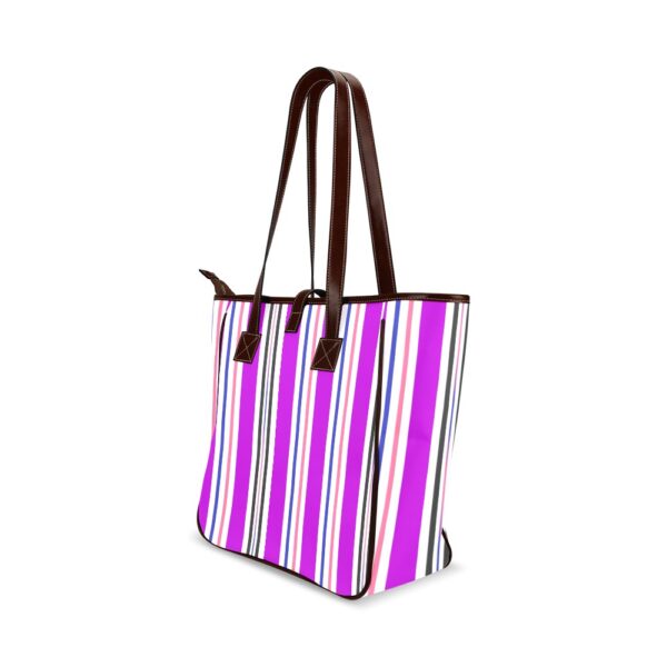 Poly Stripes Classic Tote Bag - Image 5
