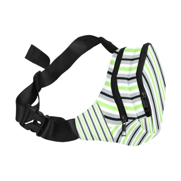 Agender Stripes Waist Bag - Image 3