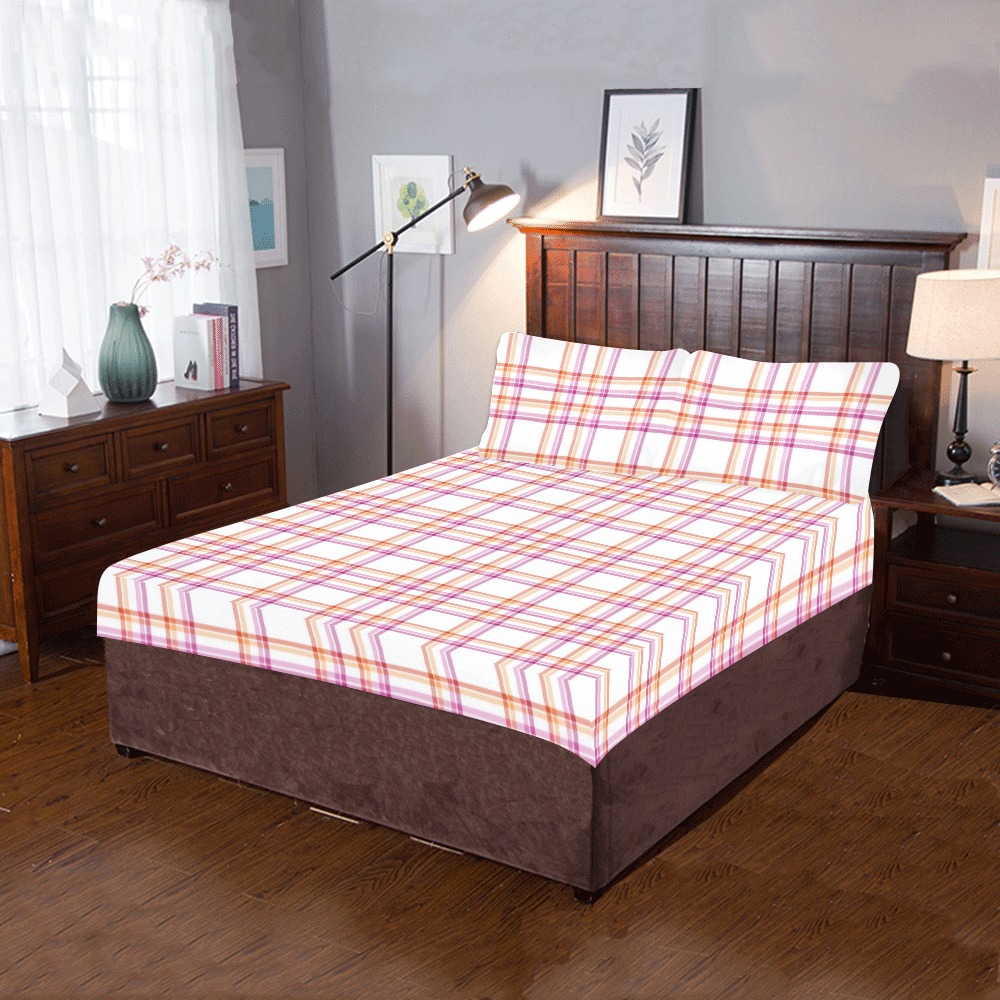 Lesbian Plaid 3-Piece Bedding Set - Image 4