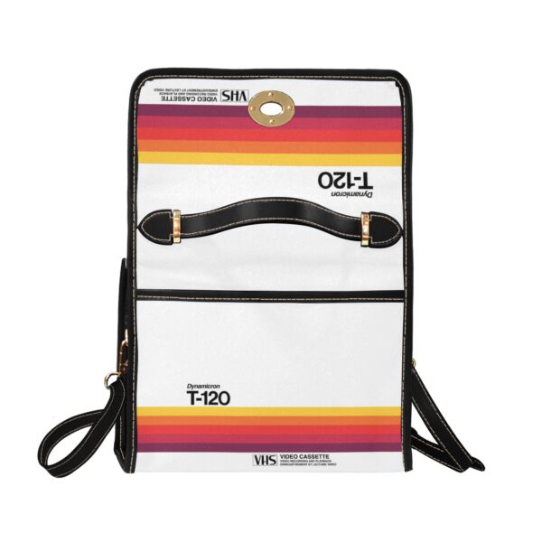 VHS T-120 Dynamicron Canvas Purse - Image 6