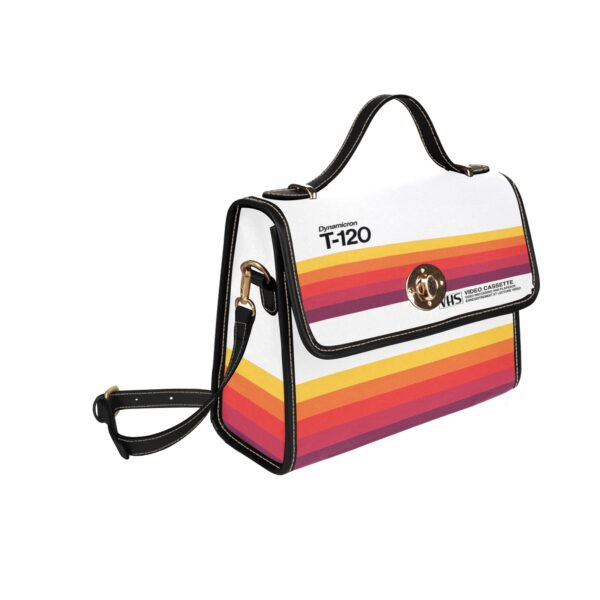 VHS T-120 Dynamicron Canvas Purse - Image 3
