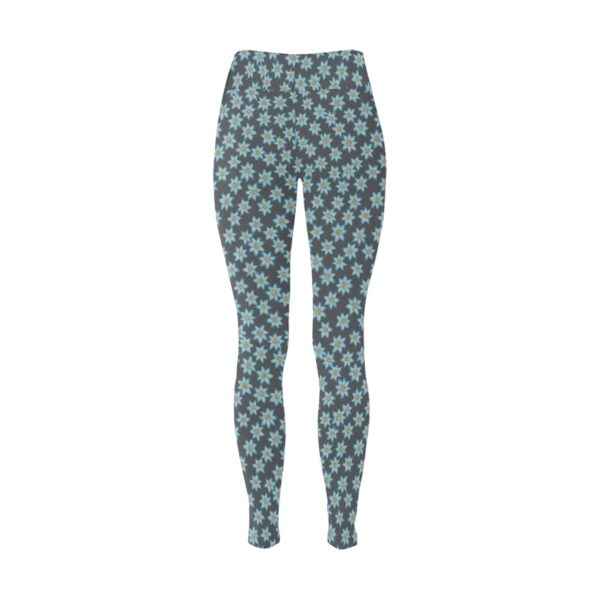 Paper StarFlowers Women's Workout Leggings (Large Size) - Image 5