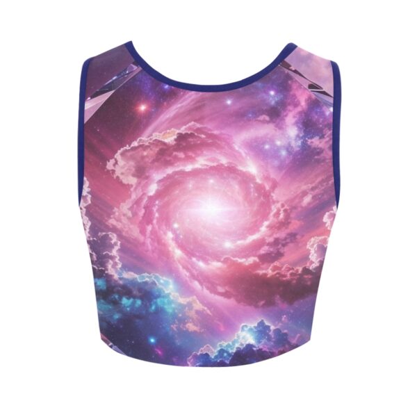galaxy_diamond Women's Sports Bra (Model T42) - Image 3