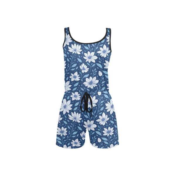 Petty Wildflowers Women’s Sleeveless Short Jumpsuit - Image 3
