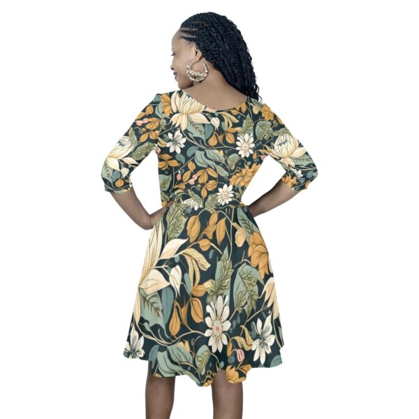 Hawthorne Inn Half Sleeve Skater Dress - Image 4