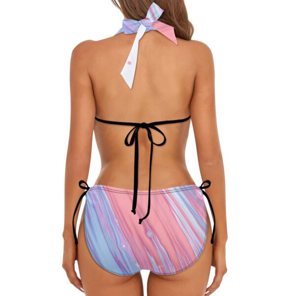 Tahitian Tide Women's Halter Bikini Swimsuit (Model S48) - Image 3