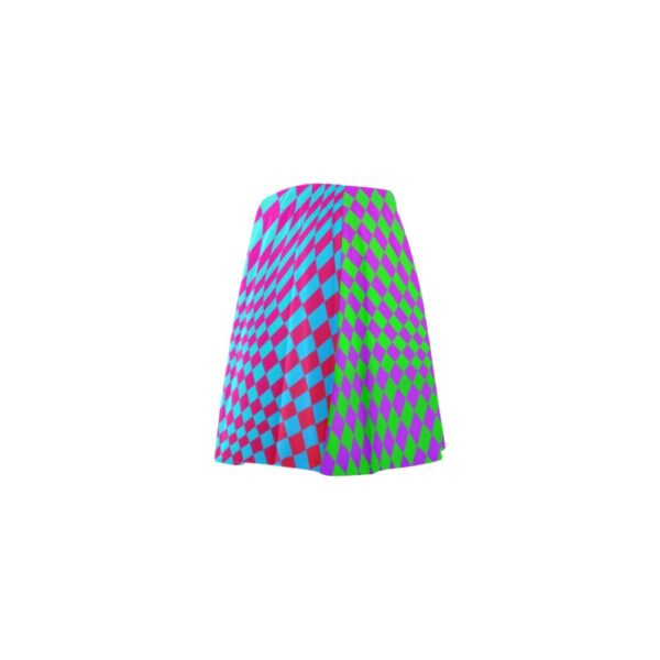 ColorFritzDimWarpshop Mini Skater Skirt - Image 2