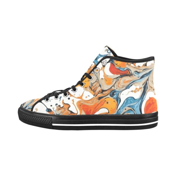 Glooby- Black Vancouver High Top Canvas Men's Sneakers
