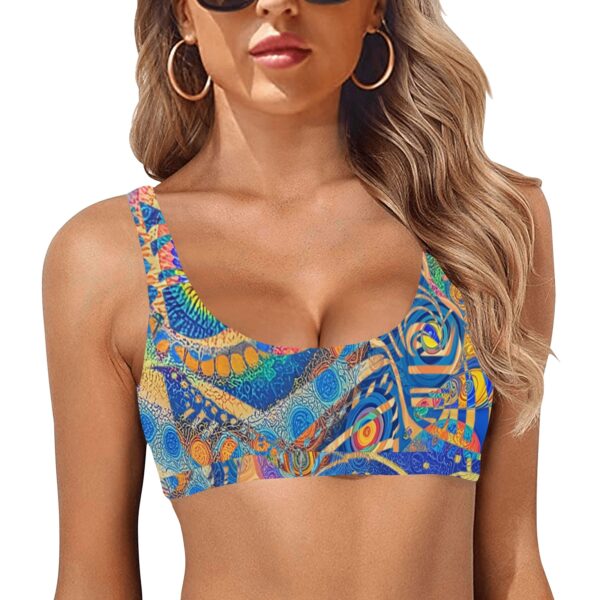Clusterfunked Sport Bikini Top