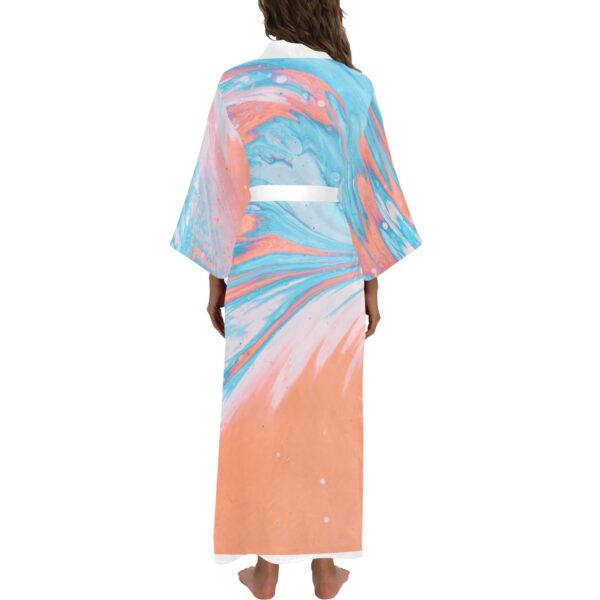 Sydney Whirlpool Women's Long Kimono Robe - Image 4